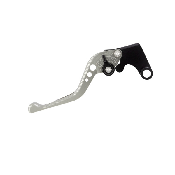 biketek Biketek adjustable cnc clutch lever short  - titanium / black adjuster - #c25s